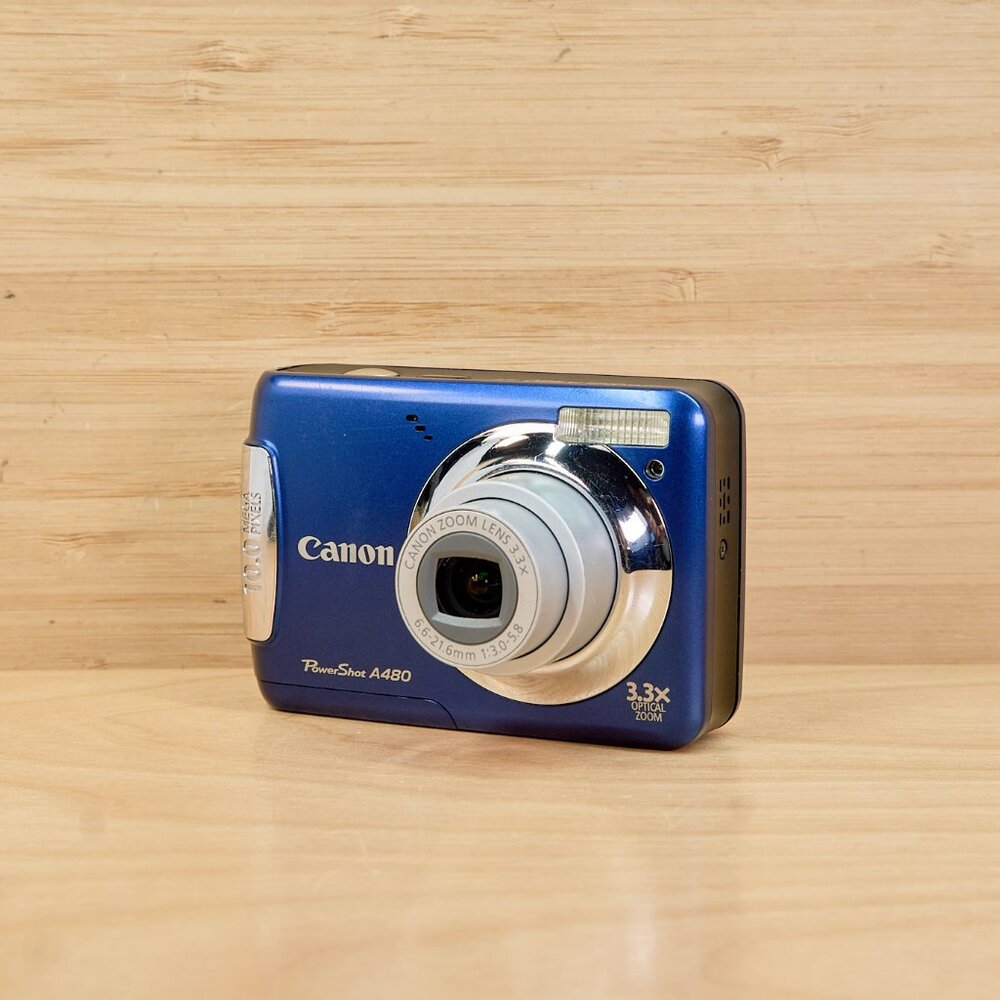 Canon PowerShot A480 / 10MP Digital Camera / Compact Point & Shoot / Tested